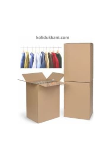 Askılı Elbise Kolisi 55X55X105 - 1 Adet