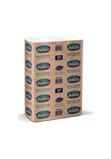 Belleza Z Katlı Dispenser Havlu 150'li 12 Paket 20 x 24 CM