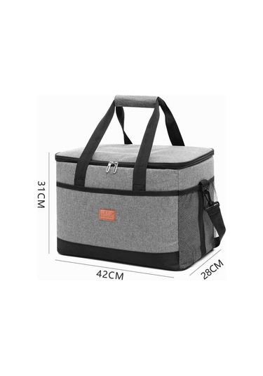 Lifewit Büyük Katlanabilir Soğutucu Çanta, Yalıtımlı Piknik Kutusu, Taşınabilir Soğutucu Çanta Yde Çok Renkli