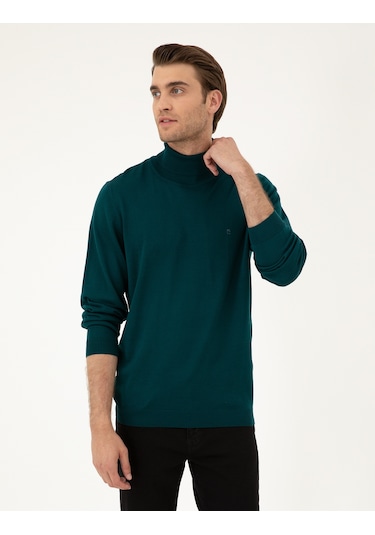 Pierre Cardin Erkek Yeşil Kazak /triko 50270052-vr054 Yeşil