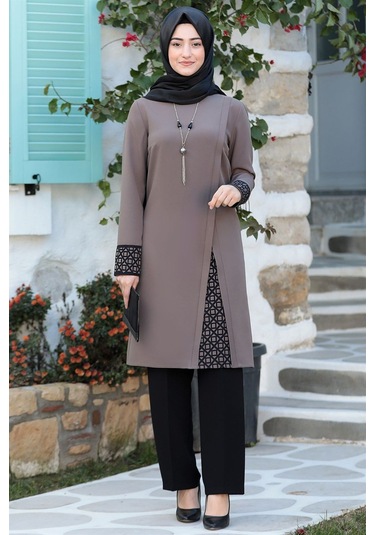 Asya Tesettür Takım Vizon Vizon