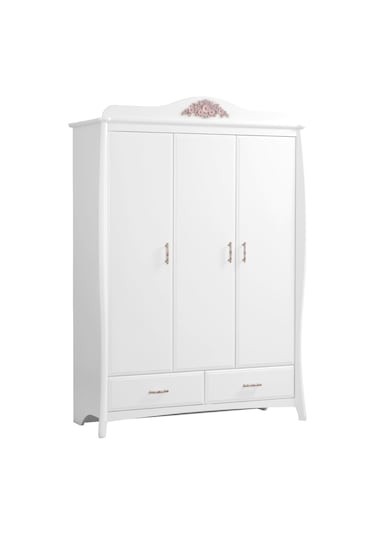 Meltem Kids Prestij Beyaz Genç Odası Üç Kapılı Dolap