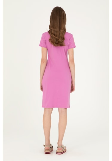 U.s. Polo Assn. Kadın Menekşe Elbise Örme 50280069-vr037 Menekşe