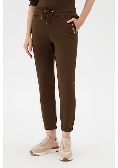 U.s. Polo Assn. Kadın Kahverengi Eşofman Altı 50313581-vr029 Kahverengi