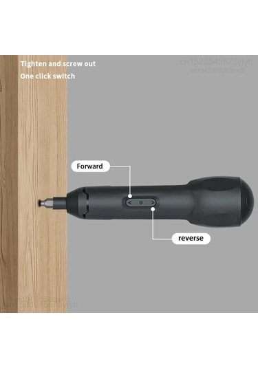 Elektrikli Tornavida Şarj Edilebilir Çok Fonksiyonlu Akülü