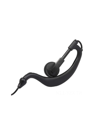 Yaozixa K Pluglu Ptt Mikrofonlu Radyo Kulaklığı - Baofeng Uv-5r, Retevis Ve Kenwood İkili Radyolar İçin
