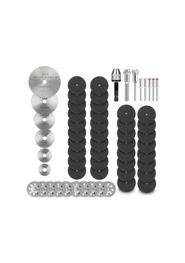 Fortunelane 60 Adet Hss/resine/elmas Testere Ucun Kesme Aletleri Seti - Ahşap, Pvc, Yumuşak Metal İçin - Dıy Ve Hobi İçin