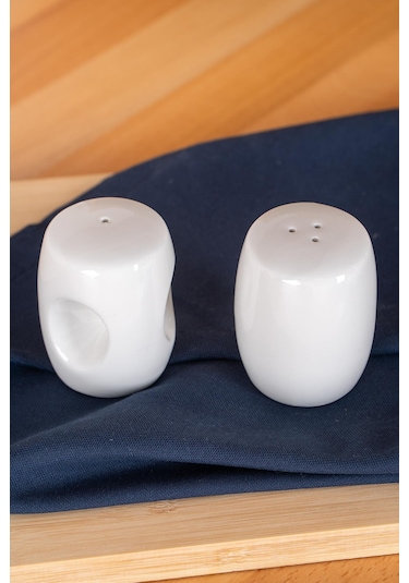 Acar Bianco Perla Tuzluk Ve Biberlik Seti - 7 Cm