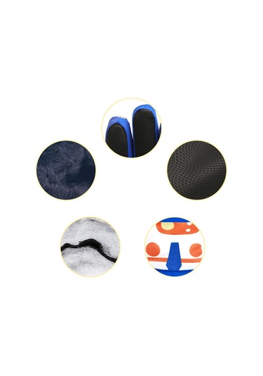 Suntek Çocuk Kayak Kış Eldivenleri Rüzgar Geçirmez Mavi-xl Mavi Xl Çok Renkli