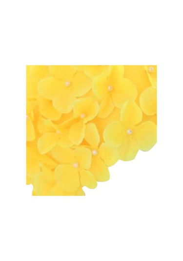 Suntek Çiçekli Yüzme Şapkası Tüm Seviyeleri İçin Sarı