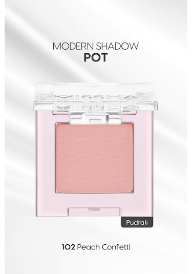 Missha Modern Shadow Pot 102 Peach Confetti