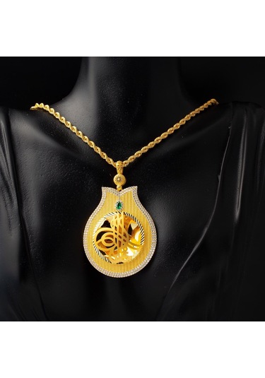 Bilezikci Lale Tuğra Hasır Altın Kolye 8krc65kl