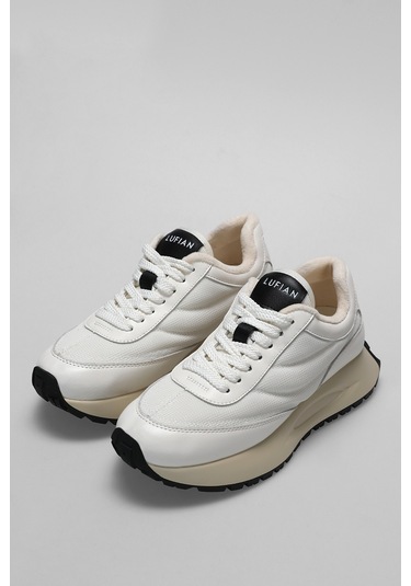Lufian Sıa Kadın Sneaker Ayakkabı Beyaz Beyaz 122230016100500 Beyaz