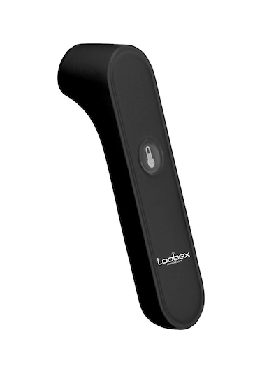 Loobex Led Temassız Ateş Ölçer Siyah