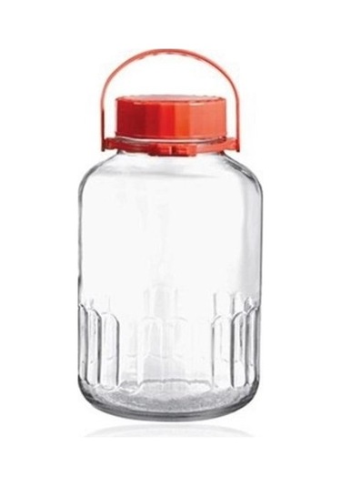 Paşabahçe 80005 Kırmızı Kapaklı Kavanoz 3 Litre