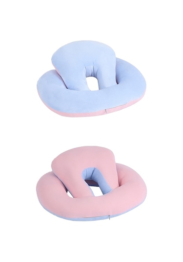 Ofis Şekerleme "yastık"-yükseltilmiş U-şekerleme "yastık"-deniz Suyu Mavisi