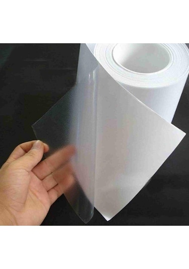 Şeffaf Parlak Yapışkanlı Folyo Koruma Folyosu 40 Cm X 3 Metre