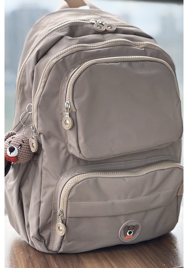 Nemo Bags Açık Vizon Orta Boy Okul Çantası