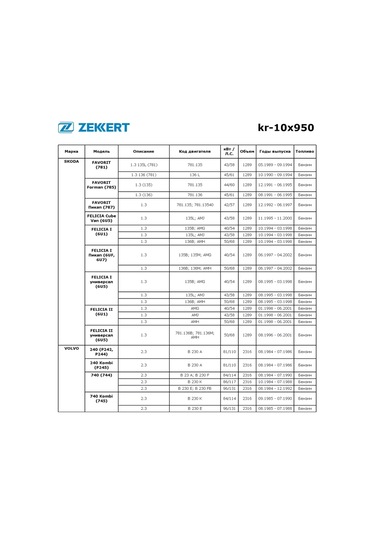 Zekkert Volkswagen, Opel İçin 10x950 U Şeklinde Alternatör Kayışı 301133740