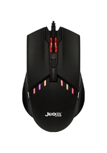 Jedel M82 Usb Optik Kablolu Mouse - Renkli Led Işıklı -
