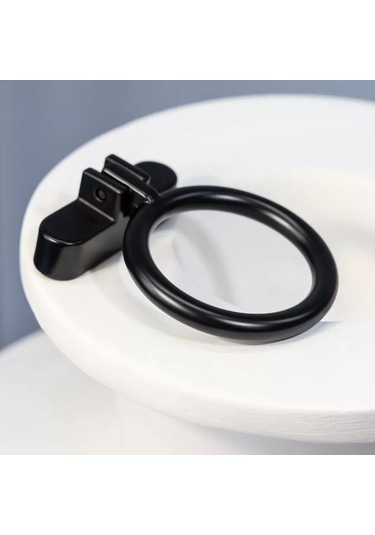 Aksmebel Mobilya Halkası Yüzgüci Rıng 241712599 Siyah Mat