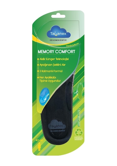 Comfort Tabanex Memory Comfort Erkek Tabanlık