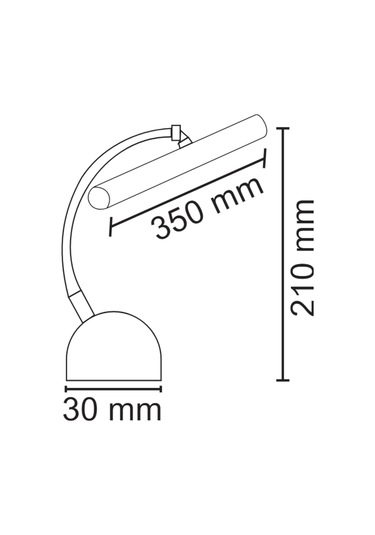 Maxled Mx-4320 6w Krom Dekoratif Led Aplik 3000k Krom