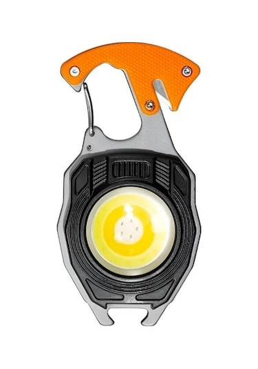 Ycl Şarjlı 15w Cob Ledli Şarjlı Çakmaklıklı Anahtarlık Kamp Feneri