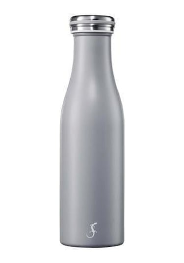 Lurch - 500 Ml Granit Gri, Paslanmaz Çelik Termos - Çift Cidarlı, Sızdırmaz - 240805 Beyaz