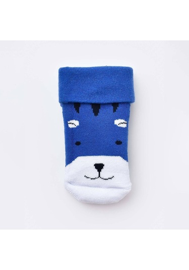 Biorganic Tiger Havlu Bebek Çorabı 68374