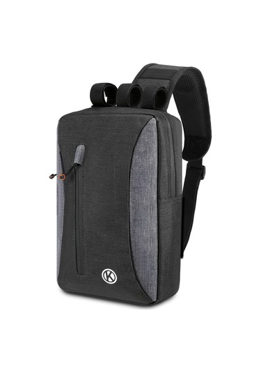 Jeemson Bisiklet Ve Göğüs Çantası - 2'de 1 Pratik Taşıma Çözümü Siyah