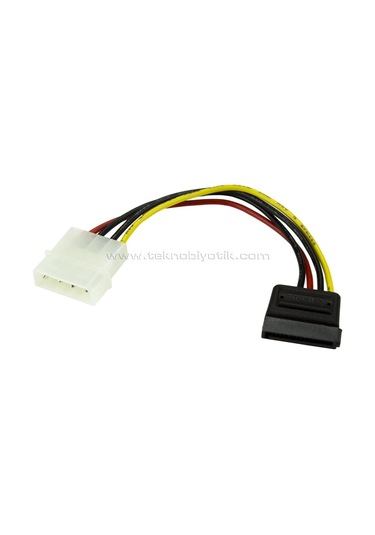 Dark Molex Dişi - Sata Güç Dönüştürücü 15Cm Kablo Dk-Cb-P101