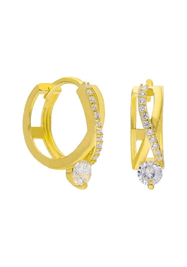 Azra Küpe 719938 Gold