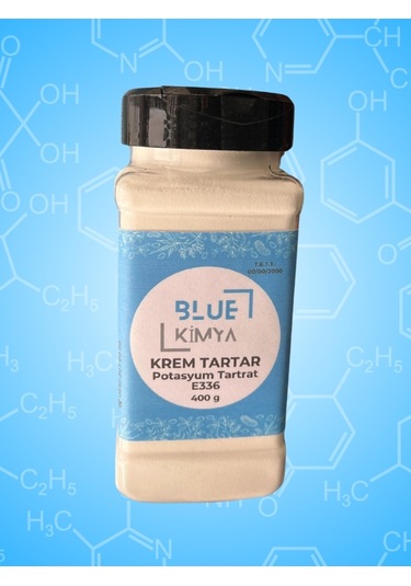 Krem Tartar 400 Gr - Potasyum Tartarat E336 Gıda Kalite - Kolay