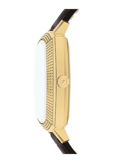 Fossil Fle1215 Nick Jonas X Fossil Machine Luxe Blue Vignette Kol Saati Altın