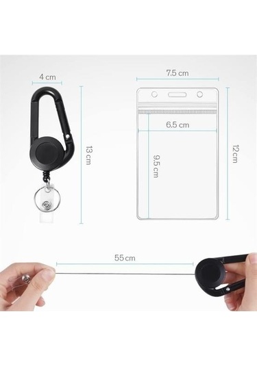 Teleskopik Karabina Anahtarlık 4490