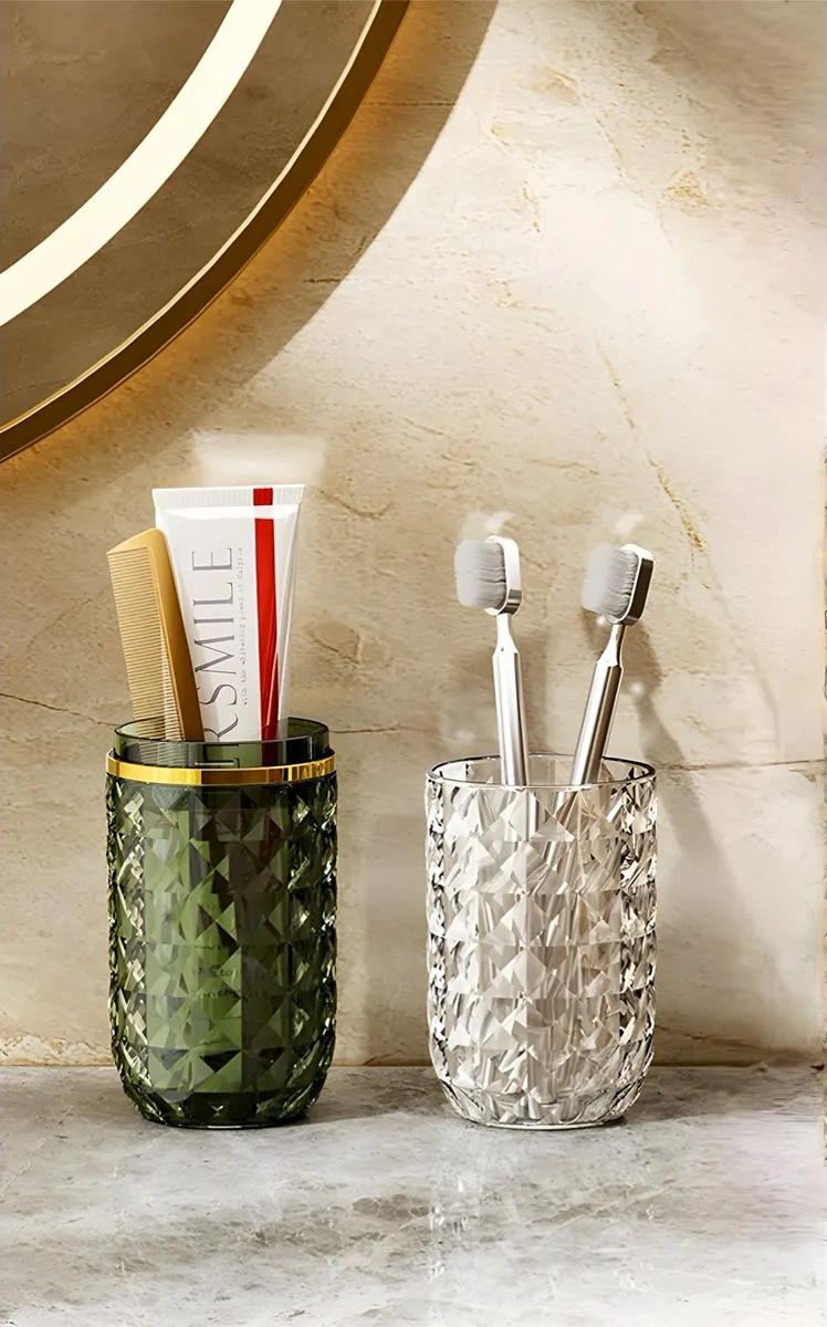 Vas Favorit Banyo Odaları İçin Diş Fırçaları Ve Macunları İçin Bardak Kılıfı 315302206 Beyaz