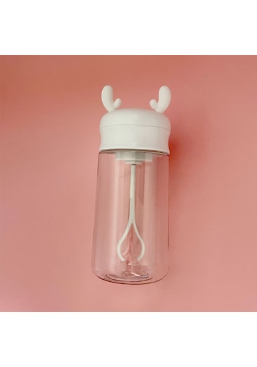 Cbtx V7 Otomatik Elektrikli Karıştırma Kabı Plastik Shake Kabı Beyaz