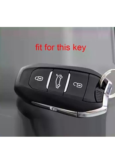 Peugeot Uyumlu 208 308 508 3008 5008 Slikon Anahtar Kumanda Kilifi 450408387