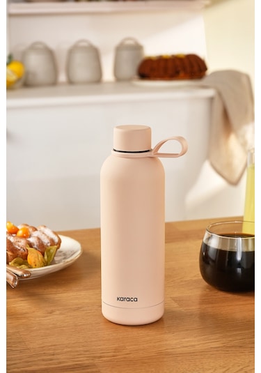 Karaca Aly Soft Touch Çelik Sızdırmaz Termos 500 Ml Somon Pembe