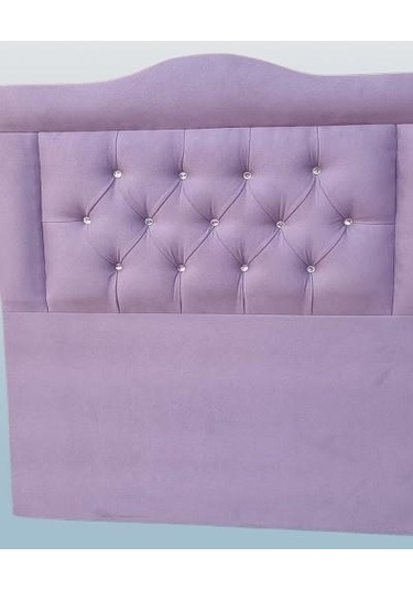 Bengi Ticaret Dk El Yapımı Tay Tüyü Kumaş Tek Kişilik Başlık Açık Mor 90