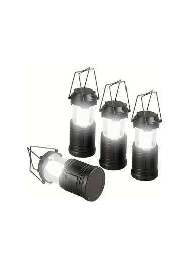 Xuweiwei 4 Adet Kamp Lambası Yeni Ultra Parlak Led Kamp Işıkları Taşınabilir Teleskopik Yapışkan Çadır Aydınlatma El Feneri İç Dış Mekanlar İçin Altın