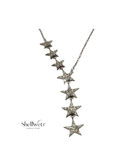 Kadın Kolye Constellation Kadın Kolye 925 Ayar Gümüş Y Şeklinde Şık Hediyelik Çok Renkli Kadın Kolye Constellation Kadın Kolye 925 Ayar Gümüş Y Şeklinde Şık Hediyelik Çok Renkli