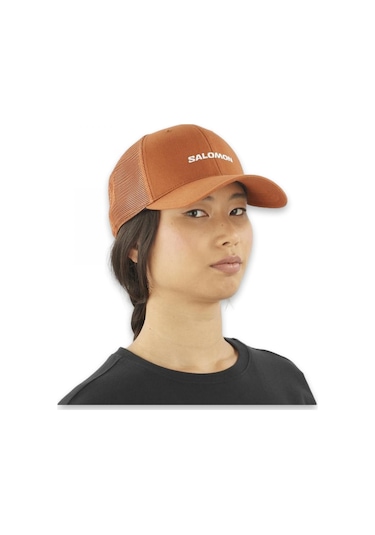 Salomon Lc2428900 Cap Trucker U Turuncu Unisex Şapka Turuncu