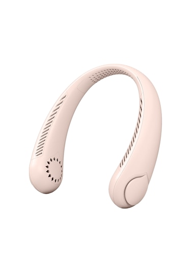 Vkemall Taşınabilir Boyun Fanı - 3 Hızlı Şarjlı 1800mah Pil İle Spor Ve Seyahat İçin