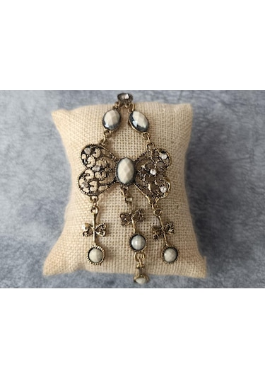 Küpe Otantik Kelebek Eskitme Swaroski Taşlı Vintage Sallantılı Küpe Kadın Takı Hediye Çok Renkli