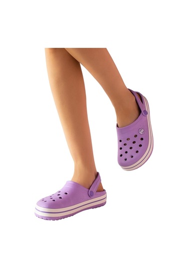 Kadın Confort Medikal Hemşire Sabo Terlik Lila