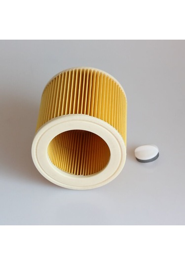 Elektrikli Süpürgelerle Uyumlu 2x Filtre, Kärcher Wd2 Wd3 Mv3 Mv2 A2004 A2054 A2204 A2656 İle Uyumludur