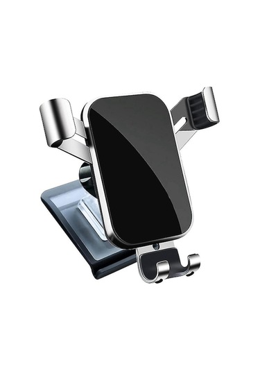 Tesla Model 3/y 2018-2021 Araç Telefon Tutucu, Otomatik Kilitleme, 360 Döner, Hava Deliklerine Uygun, Tpe + Metal Malzeme