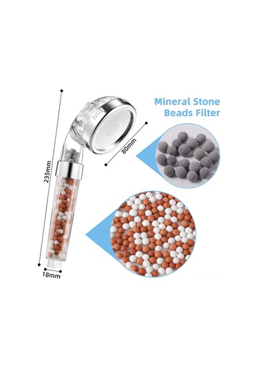 Xindoker El Tutanlı Duş Başlığı, Yüksek Basınçlı, Su Tasarruflu, 3 Mod Yağmur/masaj/sprey , İyon Ve Kireç Filtresi, Düşük Basınç İçin Uyumlu Abs Malzeme Diğer Xindoker El Tutanlı Duş Başlığı, Yüksek Basınçlı, Su Tasarruflu, 3 Mod Yağmur/masaj/sprey , İyon Ve Kireç Filtresi, Düşük Basınç İçin Uyumlu Abs Malzeme Diğer